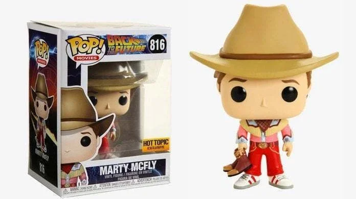Figurka Funko POP! Back To The Future Marty McFly Cowboy Hot Topic #816