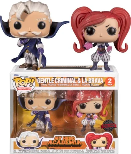 Figurka Funko POP My Hero Academia: Gentle Criminal & La Brava 2-pack Exclusive