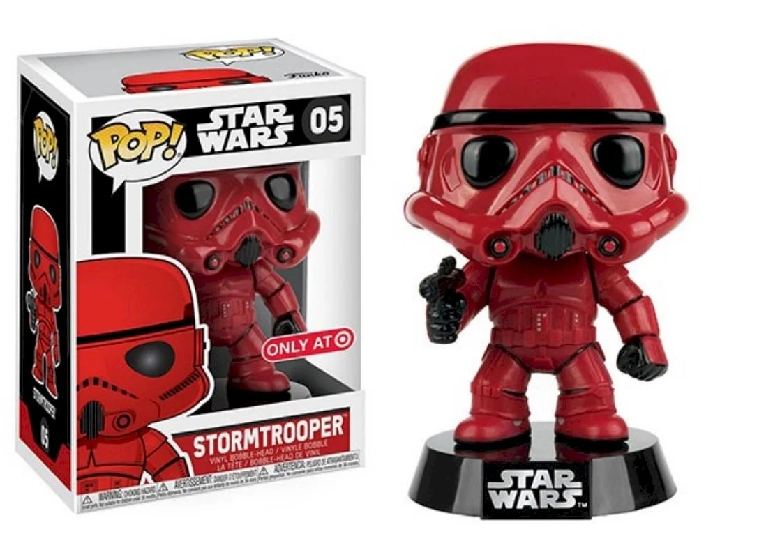 Figurka Funko POP! Star Wars Red Stormtrooper Target #5 *Na zamówienie – zdjęcie 2