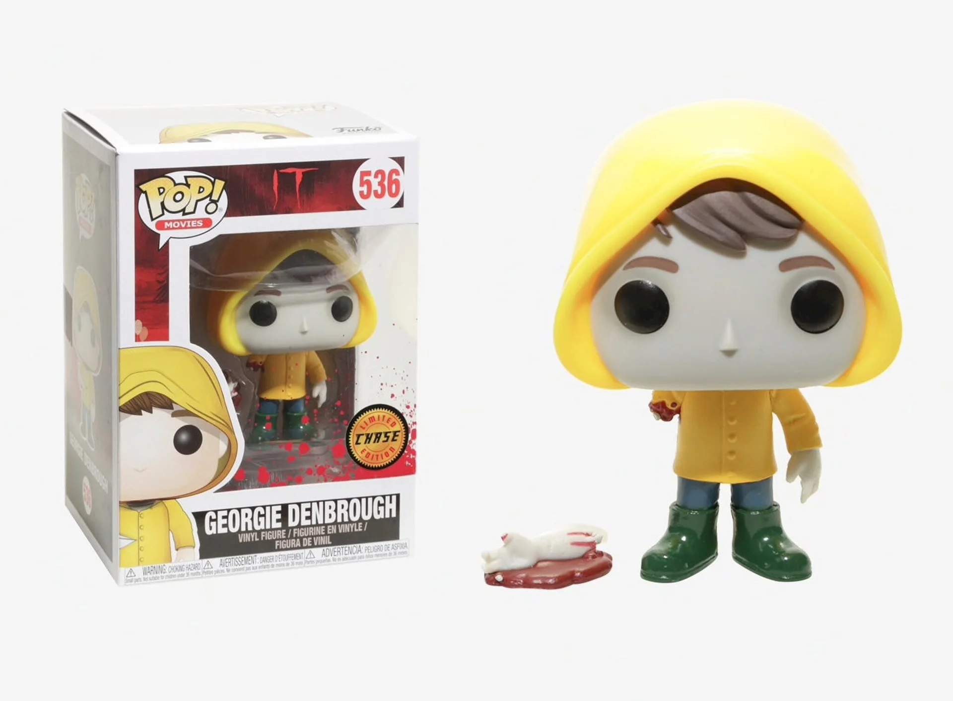 Figurka Funko POP! IT Georgie Denbrough Chase Special Edition #536 *Na zamówienie – zdjęcie 2