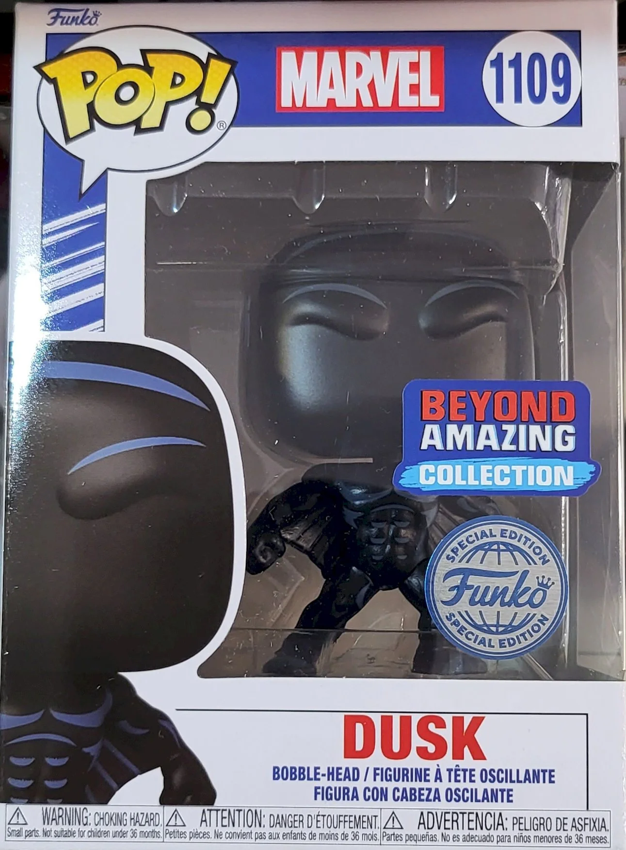 Figurka Funko POP Marvel: Dusk 1109 Beyond Amazing Exclusive