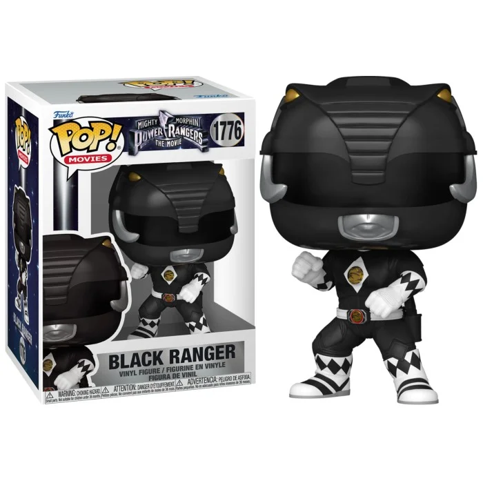 Funko POP! Mighty Morphin Power Rangers: The Movie (1995) - Black Ranger #1776