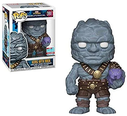 Figurka Thor Ragnarok: Funko POP Korg with Miek (Exlusive) 391