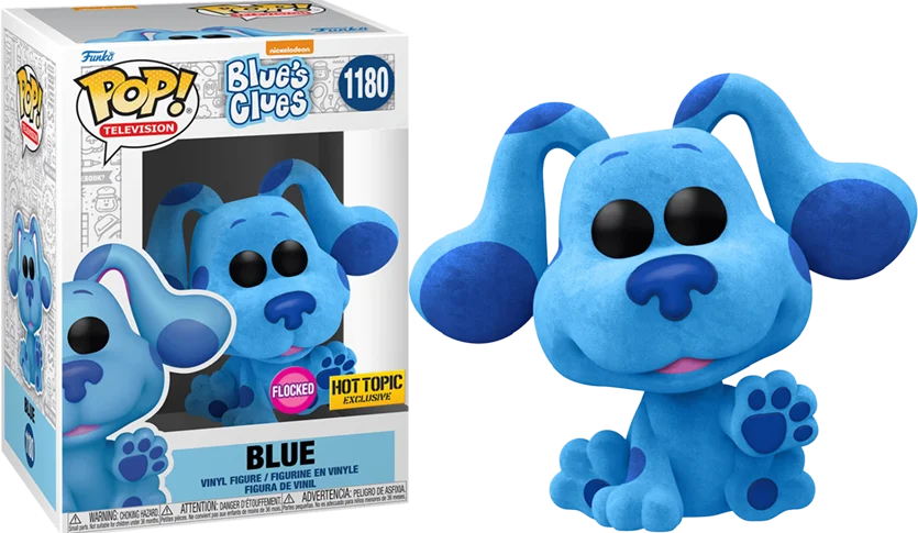 Figurka Funko POP! Television Blue'S Clue'S - Blue (Flocked)(Hot Topic) #1180 *Na zamówienie