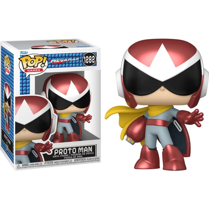 Funko POP! Megaman Mega Man - Proto Man (Proto-Buster) #1282