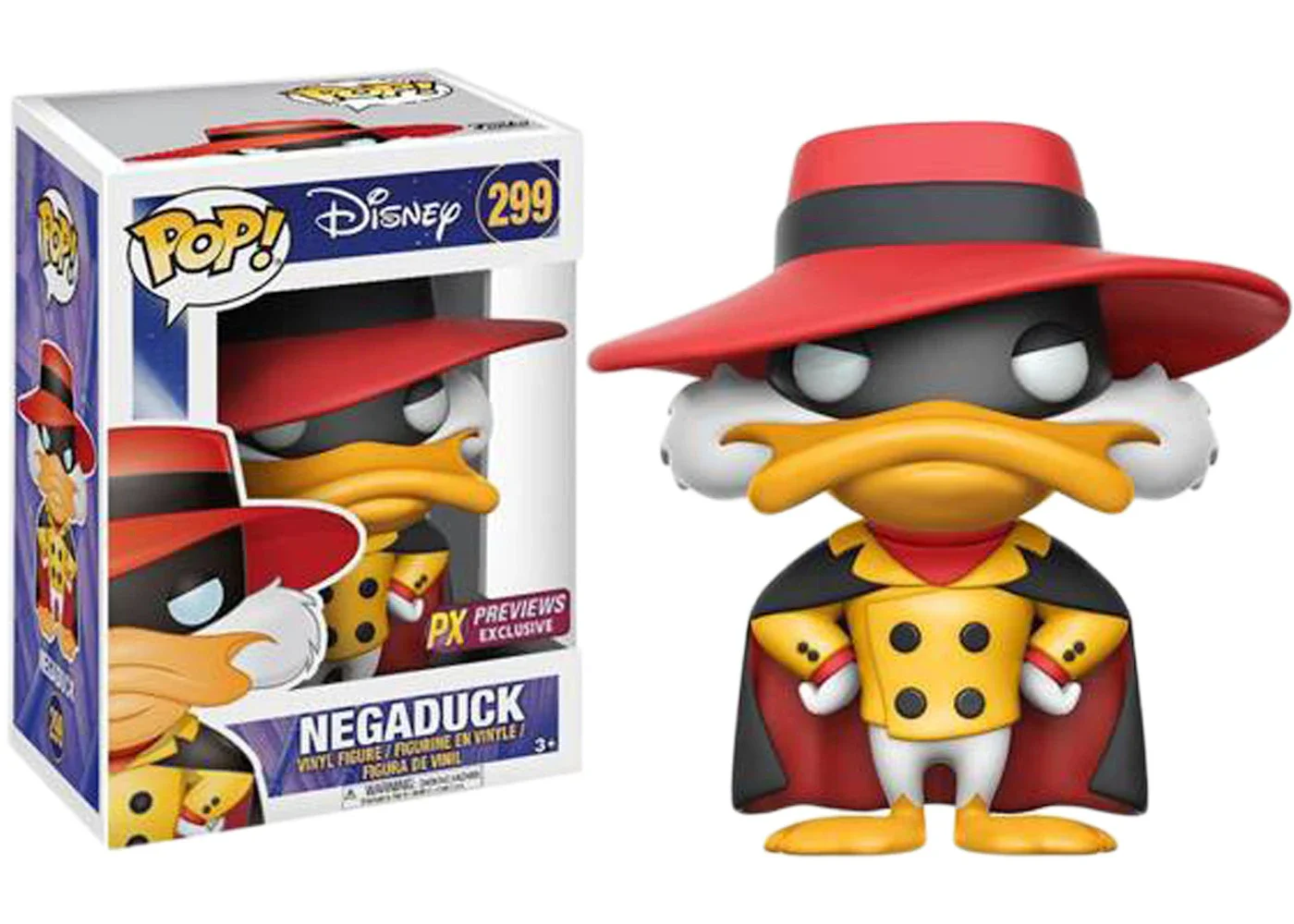 Funko POP! Disney Negaduck PX Previews Special Edition #299
