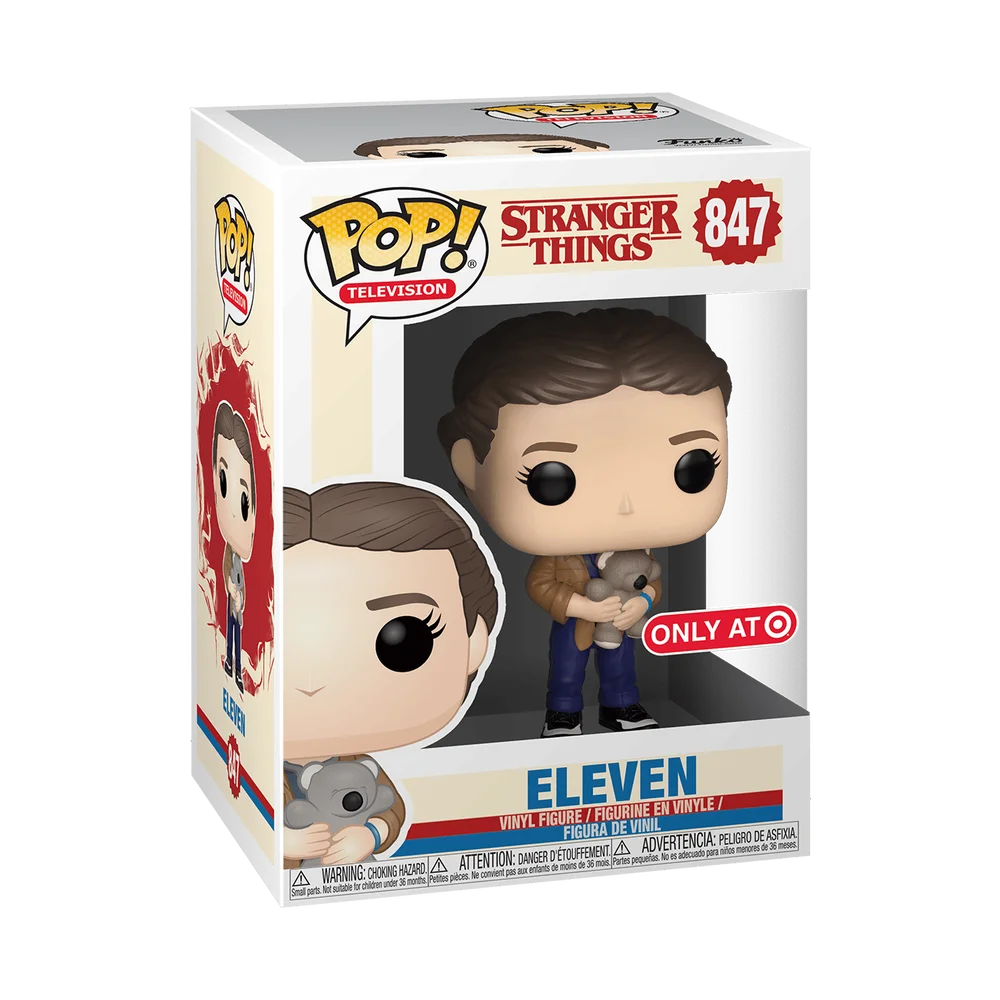 Funko POP! Stranger Things TV: Stranger Things Eleven w/Bear 847 (Exclusive) *Na zamówienie