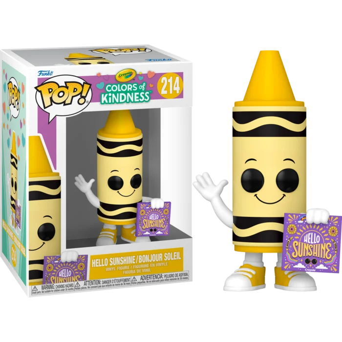 Figurka Funko POP! Crayola - Hello Sunshine Yellow Crayon #214