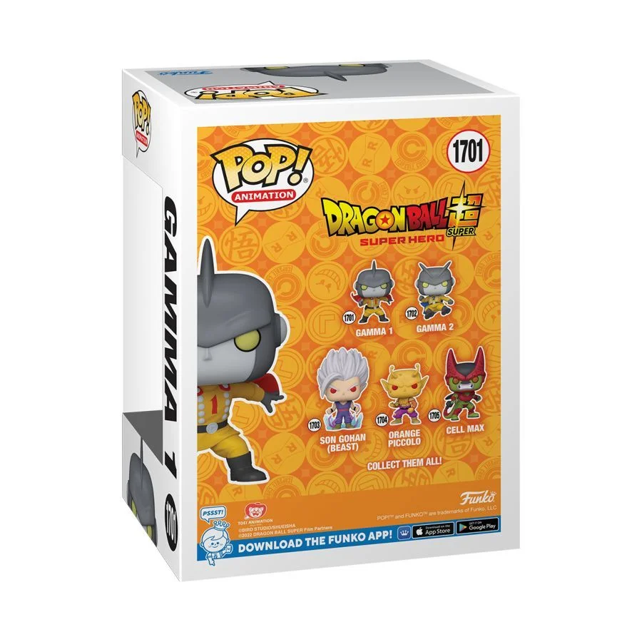 Funko POP! Dragon Ball Super: Super Hero - Super Hero - Gamma 1 1701