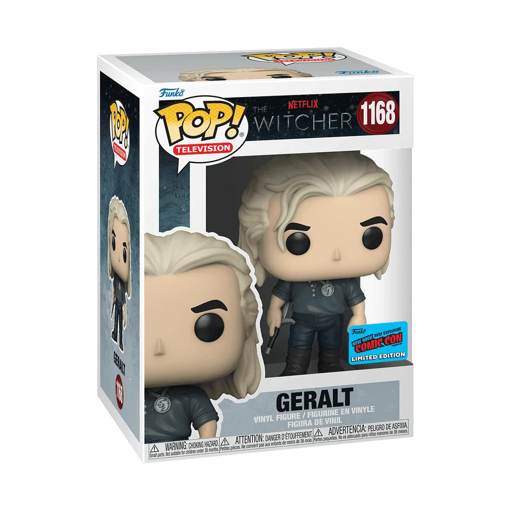 Funko POP! The Witcher Geralt holding Sword 1168 (Exclusive) *Na zamówienie