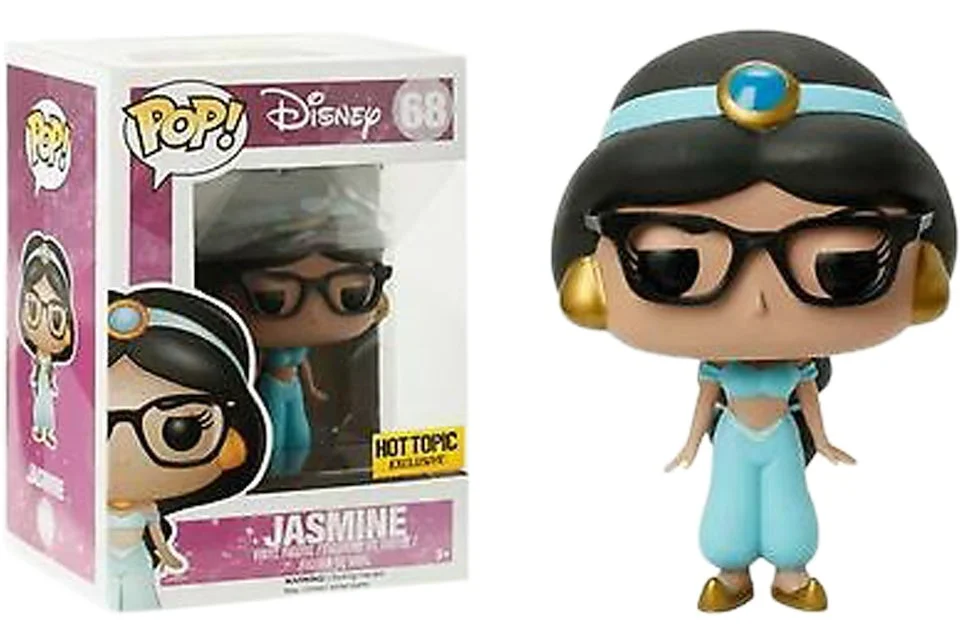Figurka Funko POP! DIsney Aladdin Jasmine (Nerd) hot Topic #68