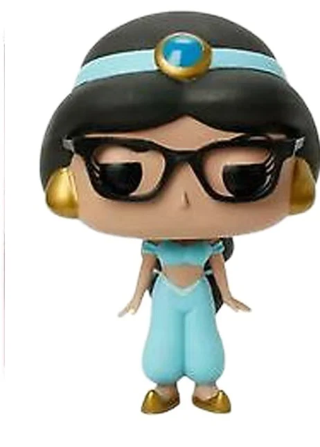 Figurka Funko POP! DIsney Aladdin Jasmine (Nerd) hot Topic #68 – zdjęcie 3