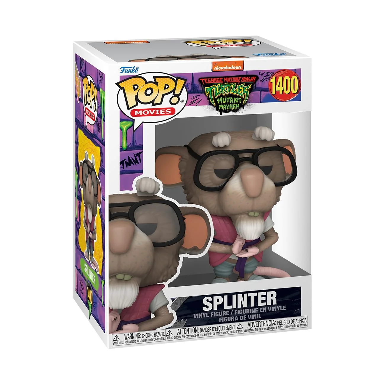 Figurka Funko POP! Teenage Mutant Ninja Turtles Splinter #1400 – zdjęcie 2