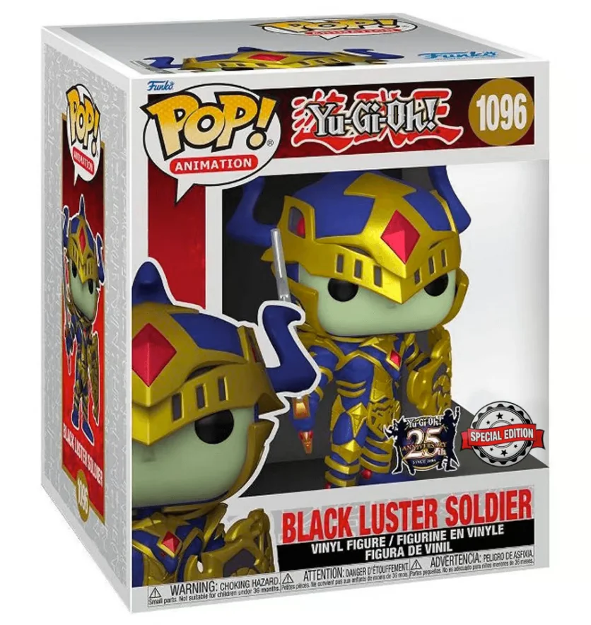 Figurka Funko POP! Yu-Gi-Oh! Black Luster Soldier Metallic Special Edition #1096 – zdjęcie 3