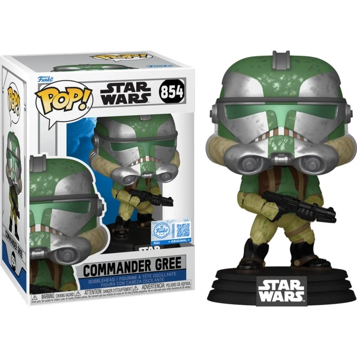 Funko POP! Star Wars: The Clone Wars - Commander Gree Special Edition