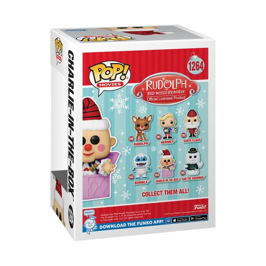 Funko POP! Rudolph Charlie in the Box 1264