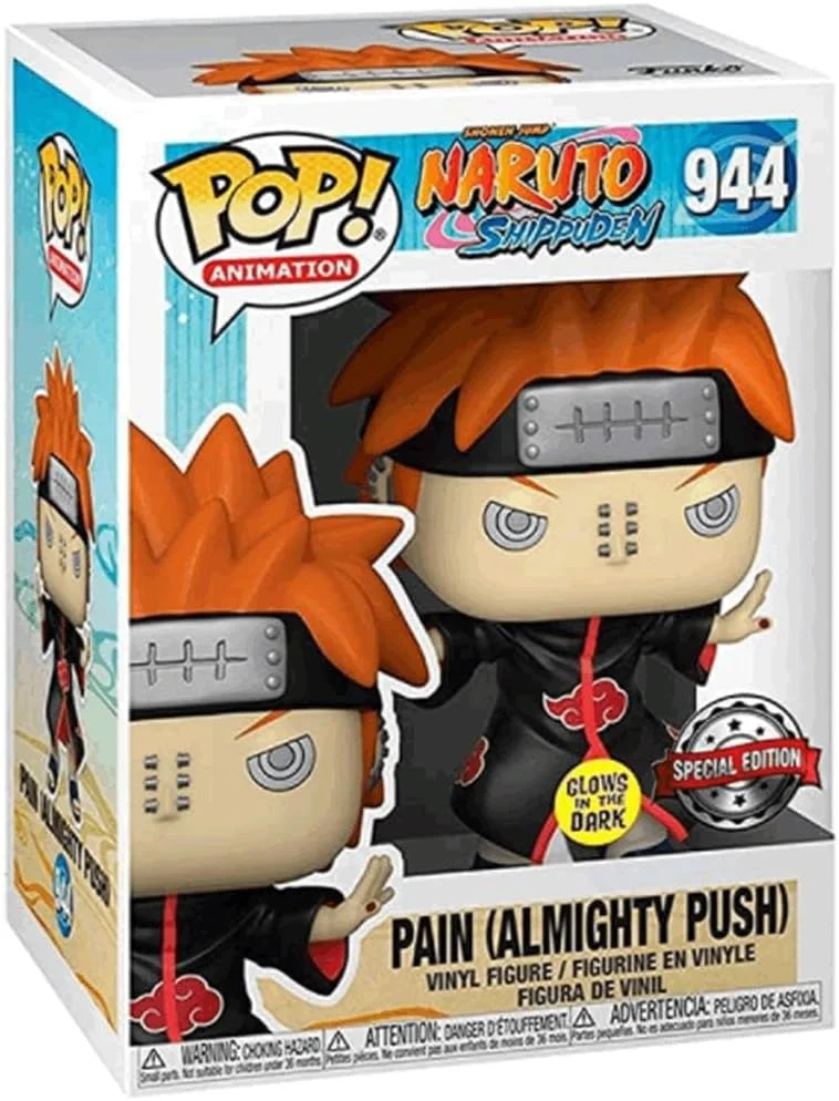 Funko POP! & Tee (Adult) Naruto Shippuden - Pain (PU/ Glow ) L Special Edition #944