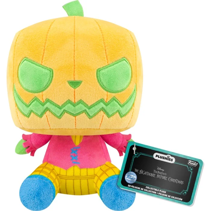 Funko POP! The Nightmare Before Christmas - Pumpkin King Blacklight 7" Pop! Plush Glow Special Edition
