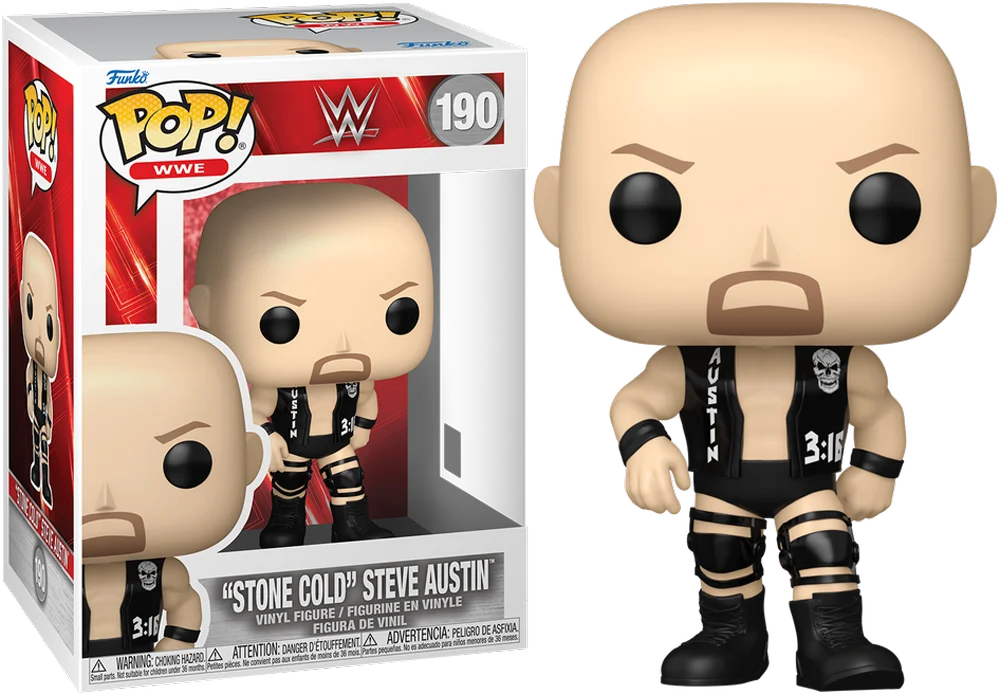 Figurka Funko POP! WWE - Stone Cold Steve Austin #190