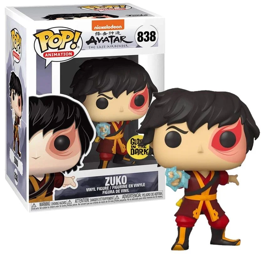 Funko POP! Avatar Zuko with Lightning Glow Special Edition #838