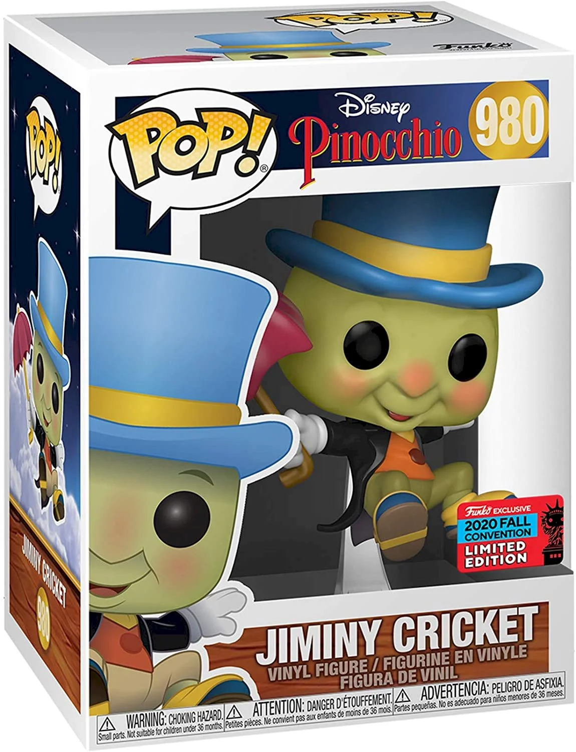 Figurka Funko POP Pinocchio: Jiminy Cricket 980
