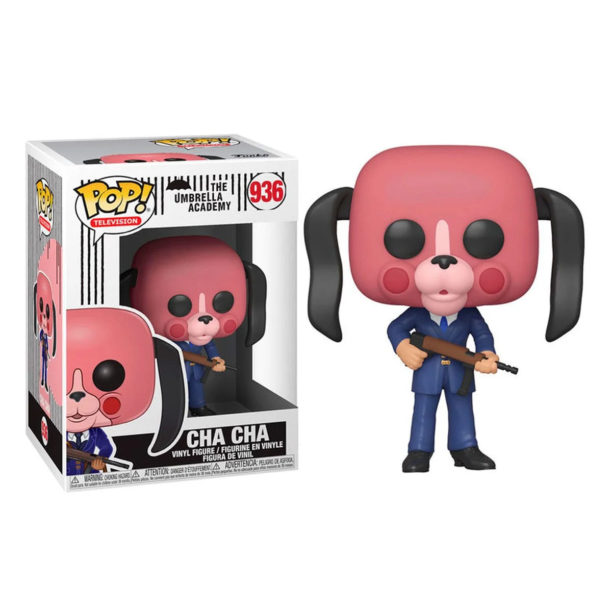 Funko POP! The Umbrella Academy Cha Cha with mask #936