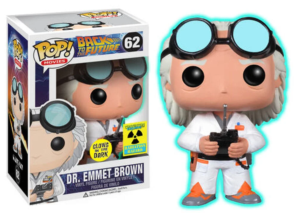 Funko POP! Back to the Future Glowing Doc 62 (Glow) *Na zamówienie