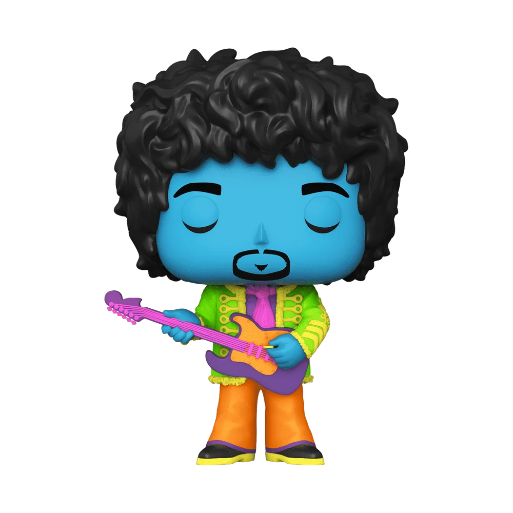 Funko POP! Jimi Hendrix Jimi Hendrix with Purple Guitar (Black Light) 239 (Exclusive) *Na zamówienie