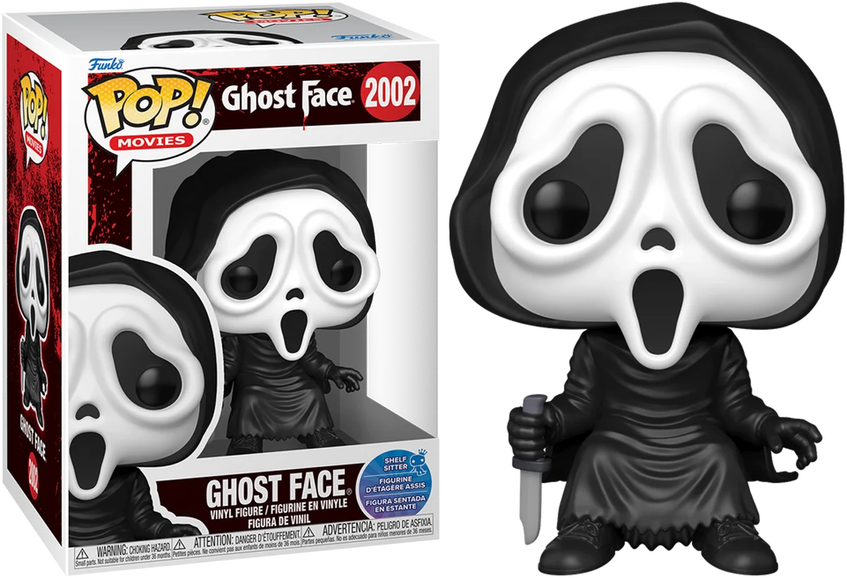 Figurka Funko POP! Ghost Face - Ghost Face Pop! Shelf Sitter Vinyl Figure #2002
