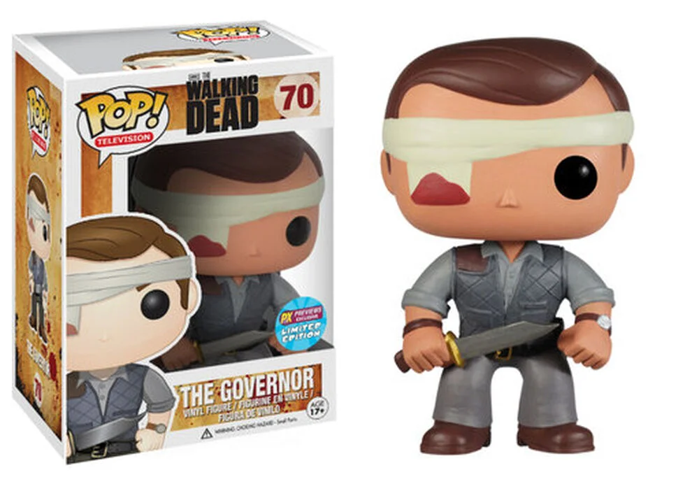 Funko POP! The Walking Dead WD - Governor w/Gauze 70 (Exclusive) *Na zamówienie