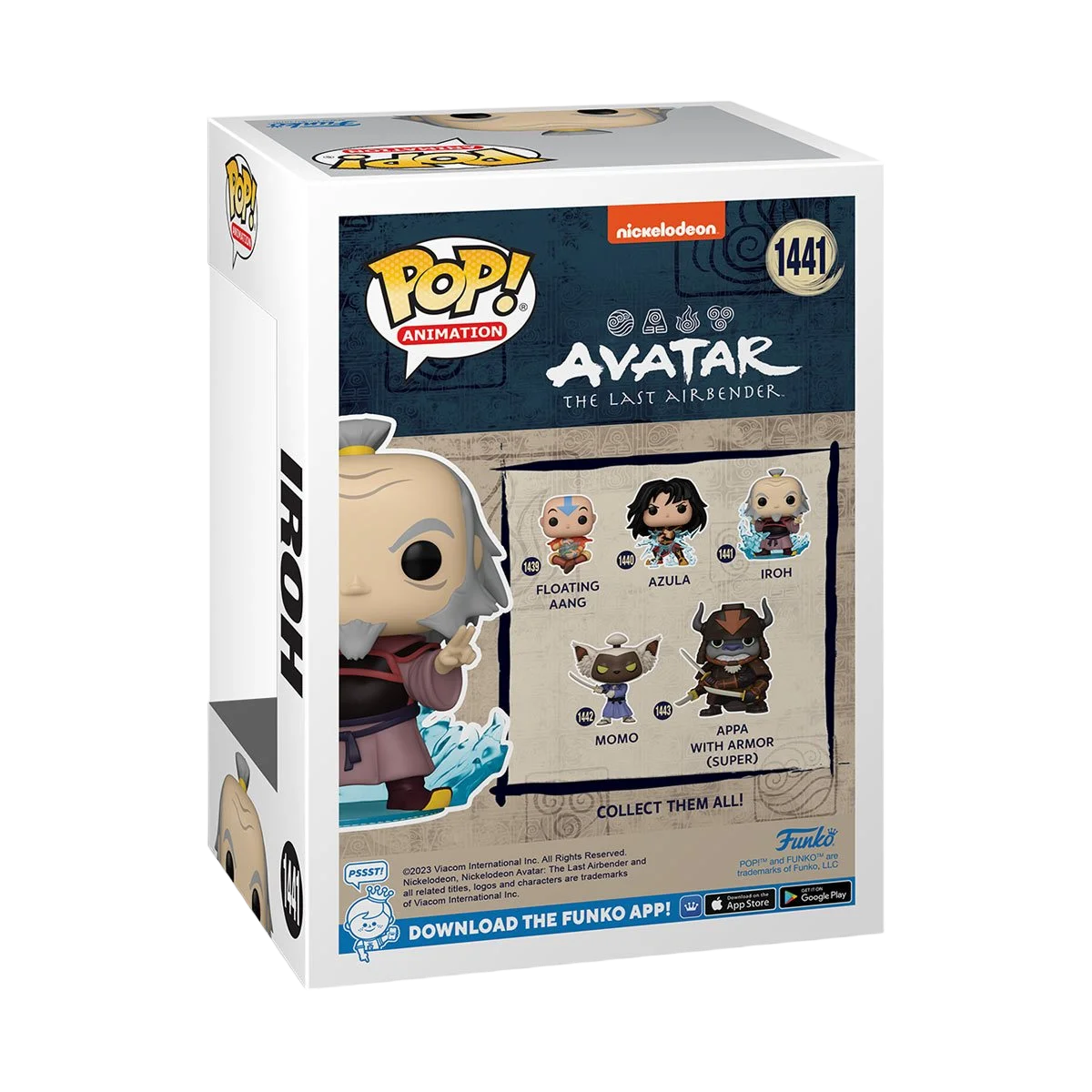 Funko POP! Avatar The Last Airbender Iroh w/ Lightning 1441