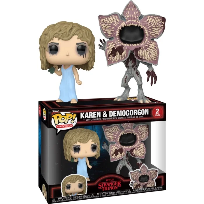 Funko POP! Stranger Things - Karen & Demogorgon 2-Pack #2