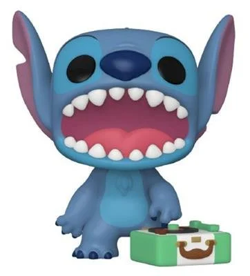 Figurka Lilo i Stitch Funko POP Stitch with Record Player Funko Shop Exc 1048 – zdjęcie 2