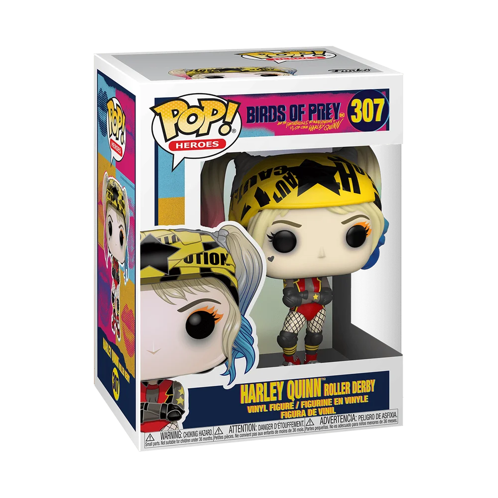 Funko POP! DC Comics Heroes: Birds of Prey- Harley Quinn (Roller Derby) 307 *Na zamówienie
