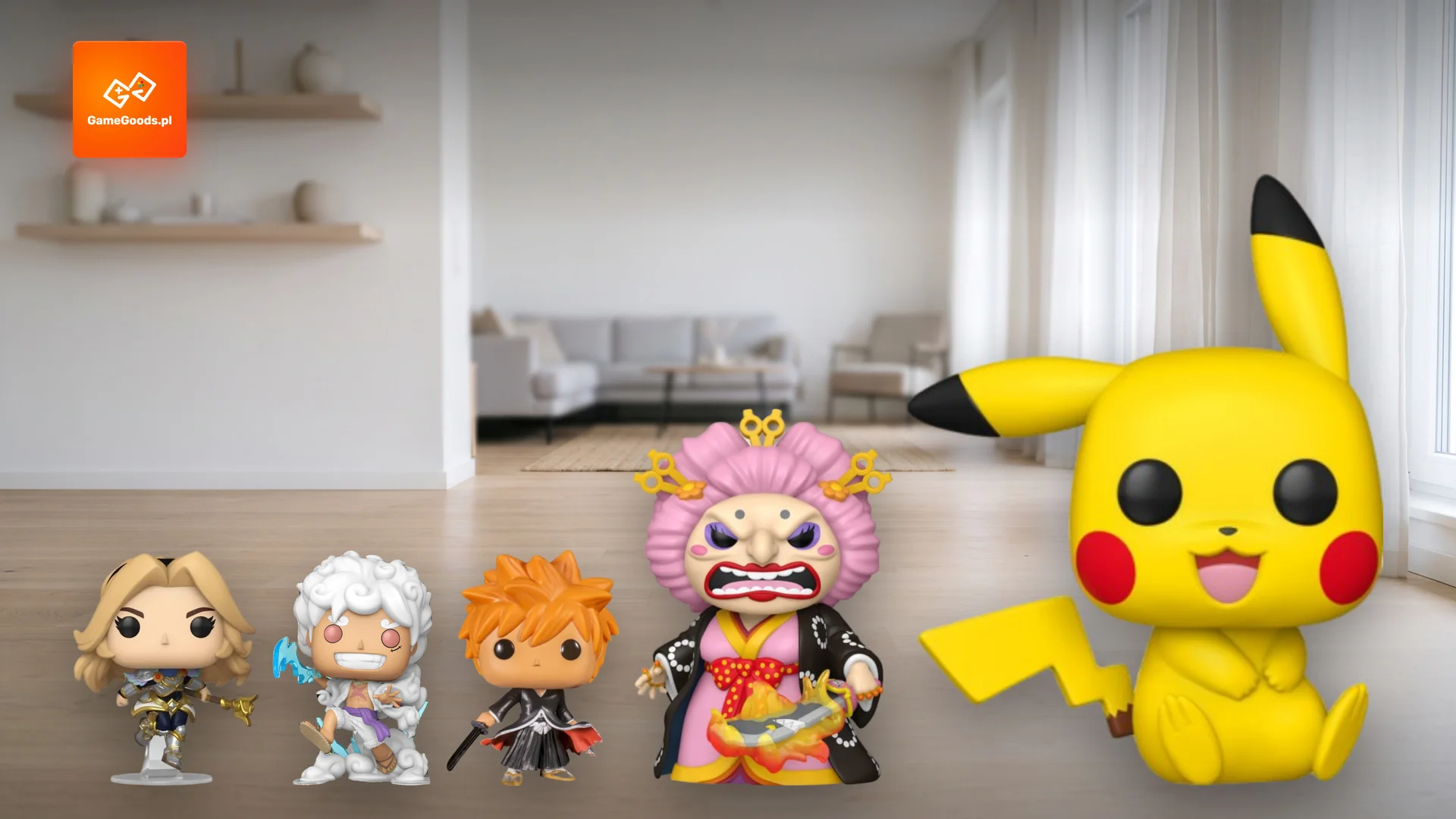 Czym są figurki Funko Pop - pięć figurek w prawdziwych proporcjach, od standardowych 9 cm po Pikachu Jumbo 25 cm