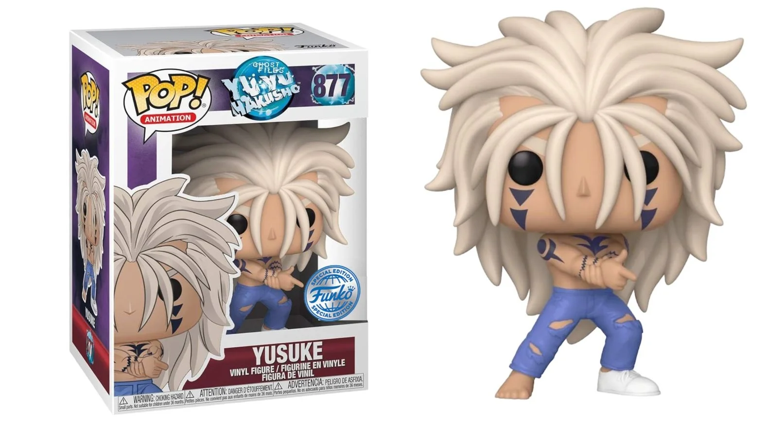Figurka Funko POP! Yu Yu Hakusho Yusuke Demon Form Special Edition #877
