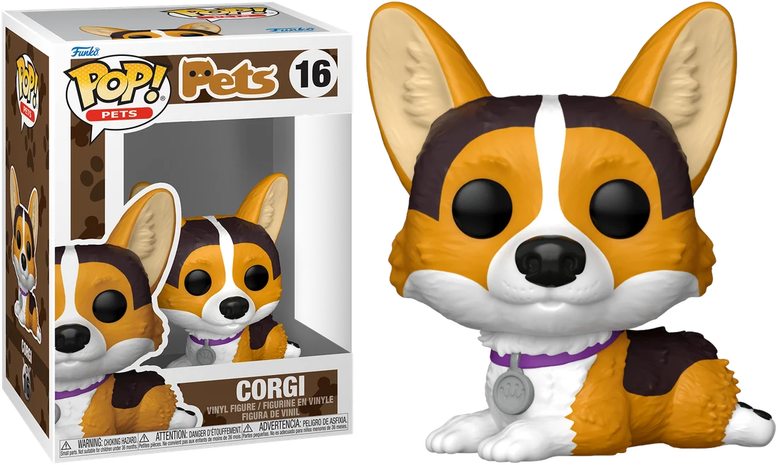 Figurka Funko POP! Pets - Corgi #16