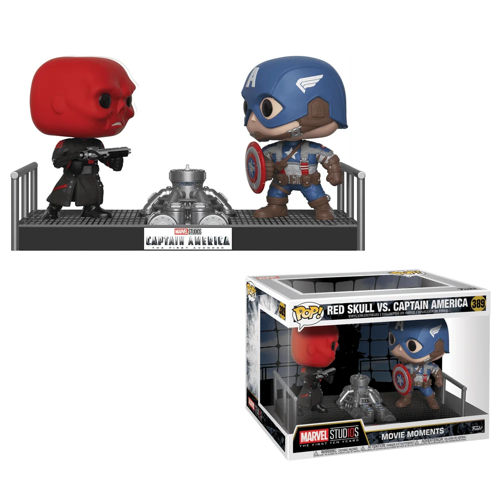 Funko POP! Marvel Movie Moments: Marvel- Capt. America/Red Skull 389 *Na zamówienie