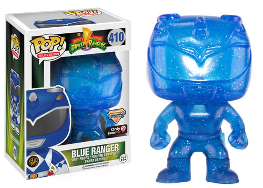 Funko POP! Power Rangers Blue Ranger Morphing Special Edition #410