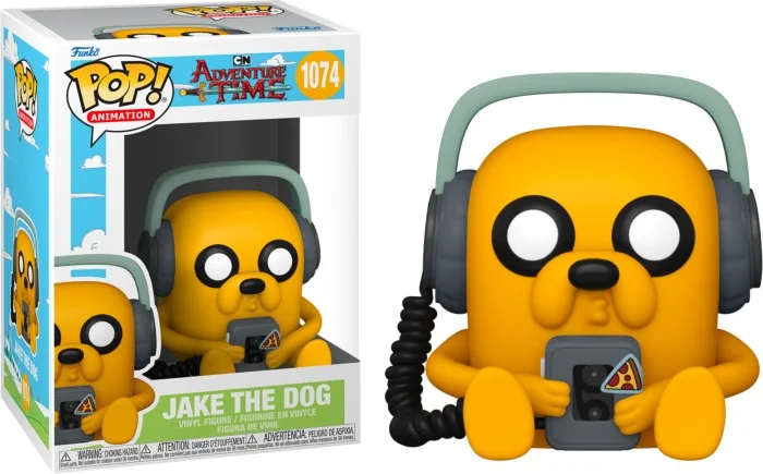 Funko POP! Adventure Time - Jake the Dog with Tape Player #1074