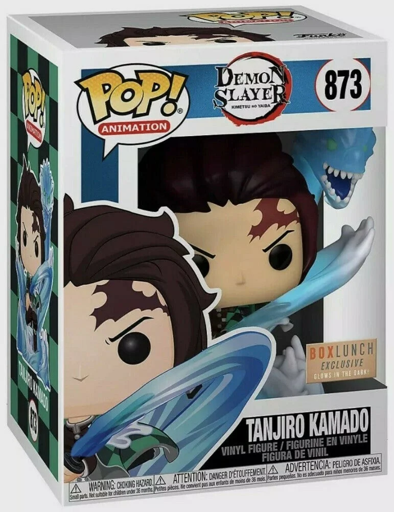 Figurka Funko POP! Animation Demon Slayer - Tanjiro Kamado Glow (Box Lunch) BoxLunch #873 *Na zamówienie