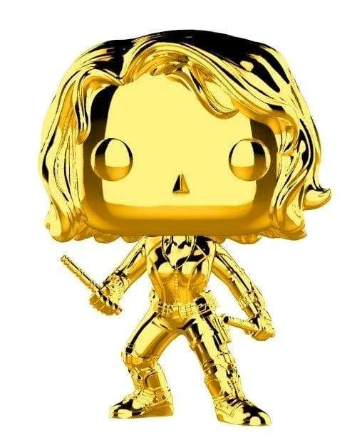 Marvel STUDIOS 10 BLACK WIDOW Chrome 9cm