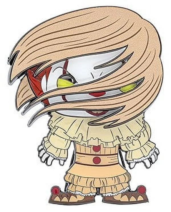 Funko POP! Pin przypinka IT Pennywise with wig #5