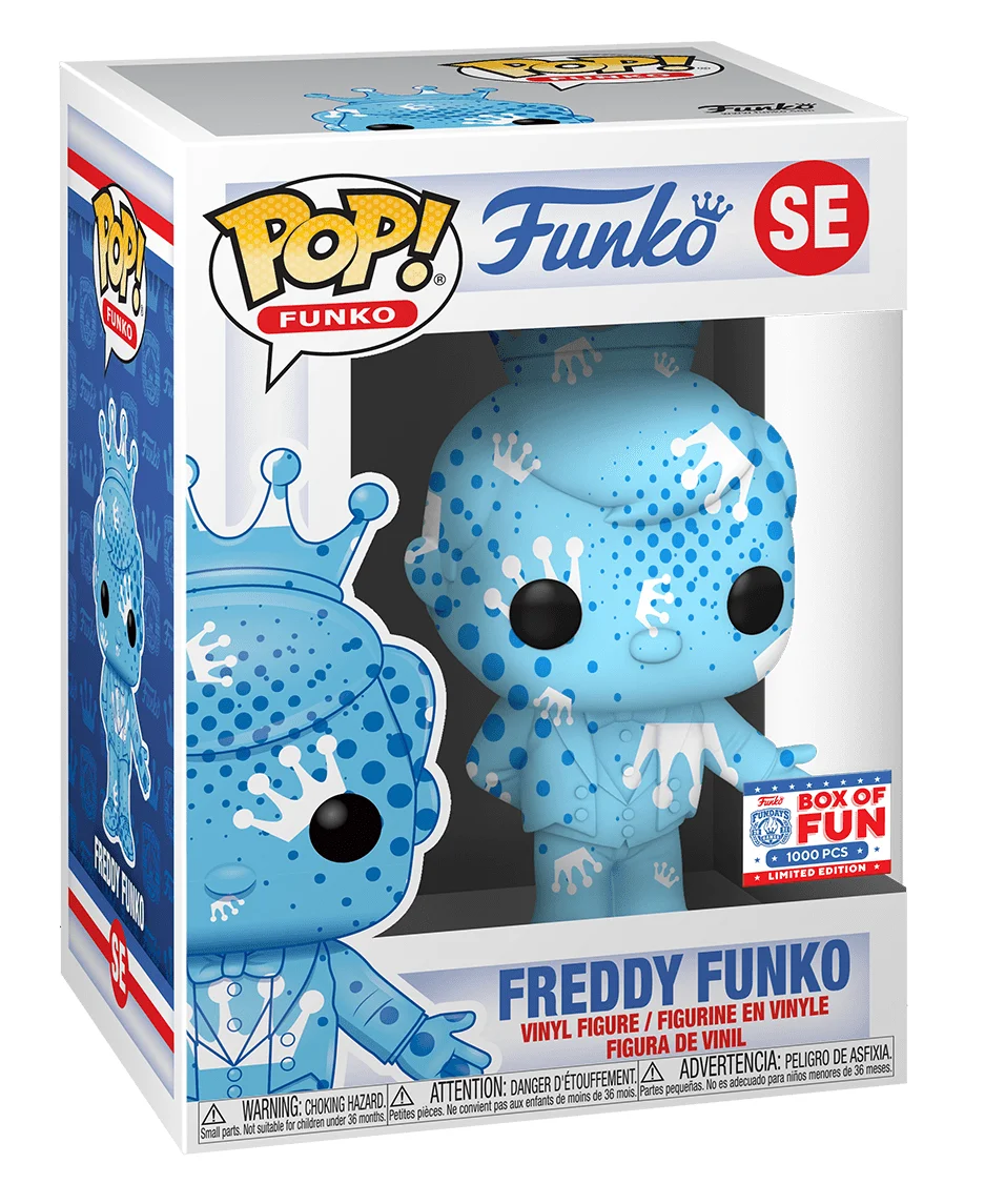 Figurka Funko POP! Freddy [Artist Series Light Blue And White Crowns With Blue Dots] (2021 Fundays 1000pcs) Special Edition #36 *Na zamówienie