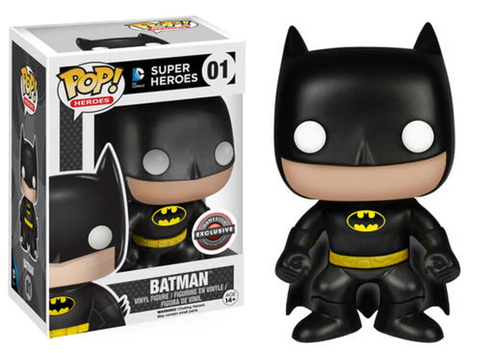 Funko POP! DC Comics Classic Comic Black Batman 1 (Chase) *Na zamówienie