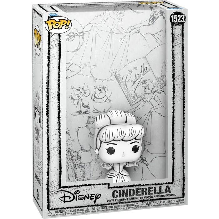 Funko POP! Disney: Sketched - Cinderella Pop! Covers Figure #1523