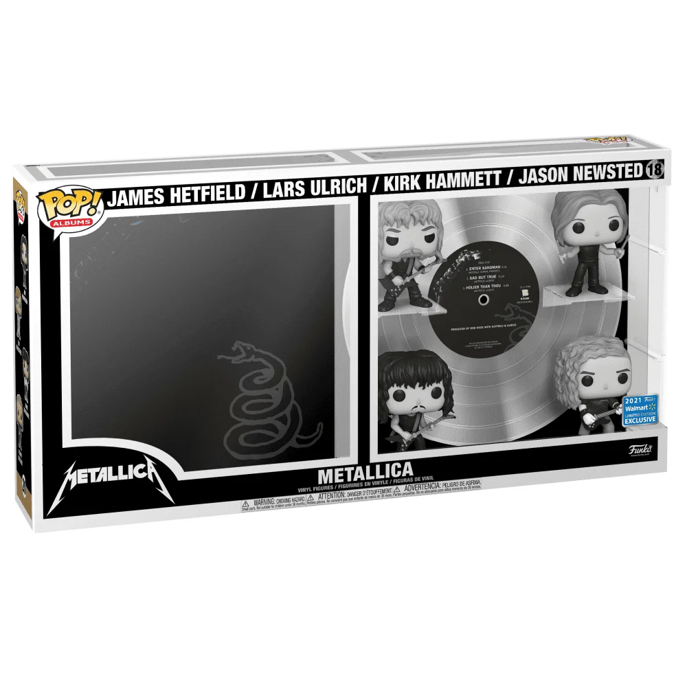 Funko POP! Metallica James Hetfield / lars Ulrich / Kirk Hammett / Jason Newsted 18 (Metallic) *Na zamówienie