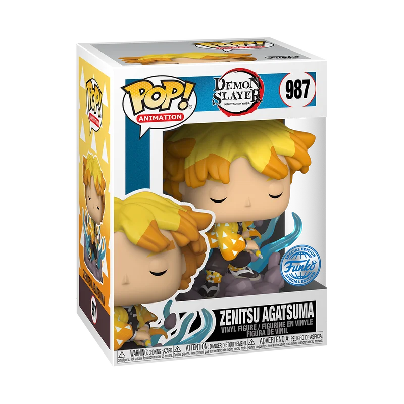 Figurka Funko POP! Demon Slayer Zenitsu Agatsuma Special Edition #987 *Na zamówienie