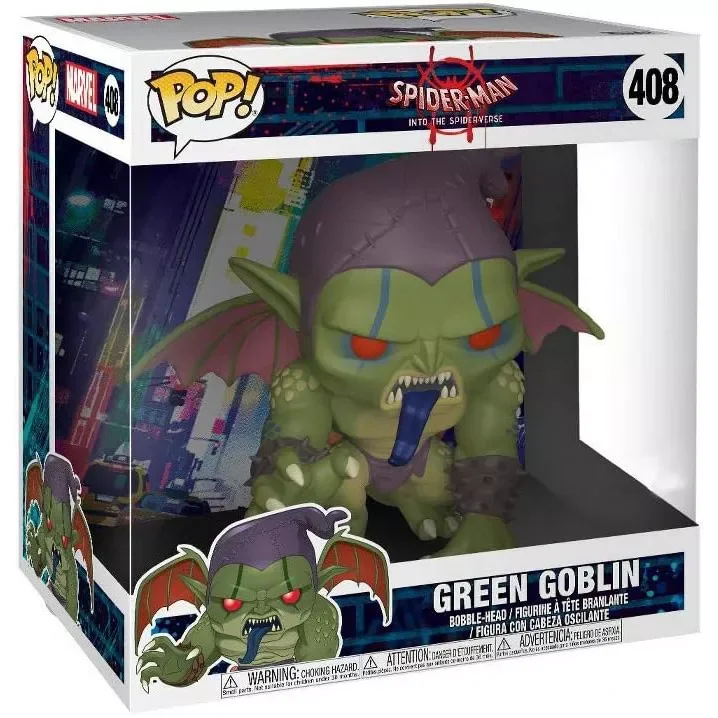 Funko POP! Marvel Green Goblin (Into the Spider-Verse)(10-Inch) Special Edition #408 *Na zamówienie