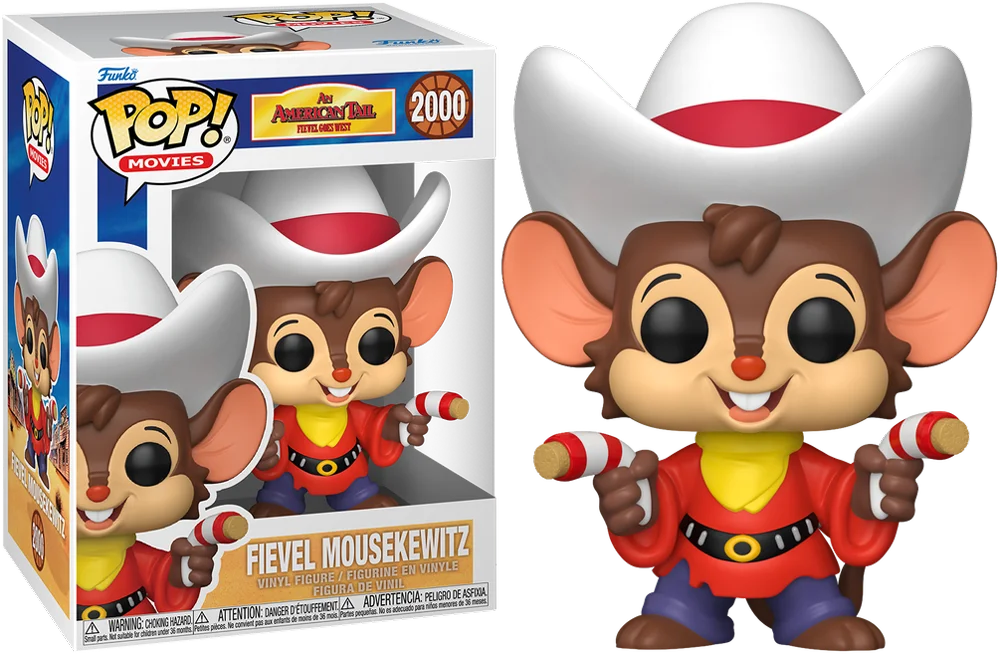 Figurka Funko POP! An American Tail: Fievel Goes West - Fievel Mousekewitz #2000